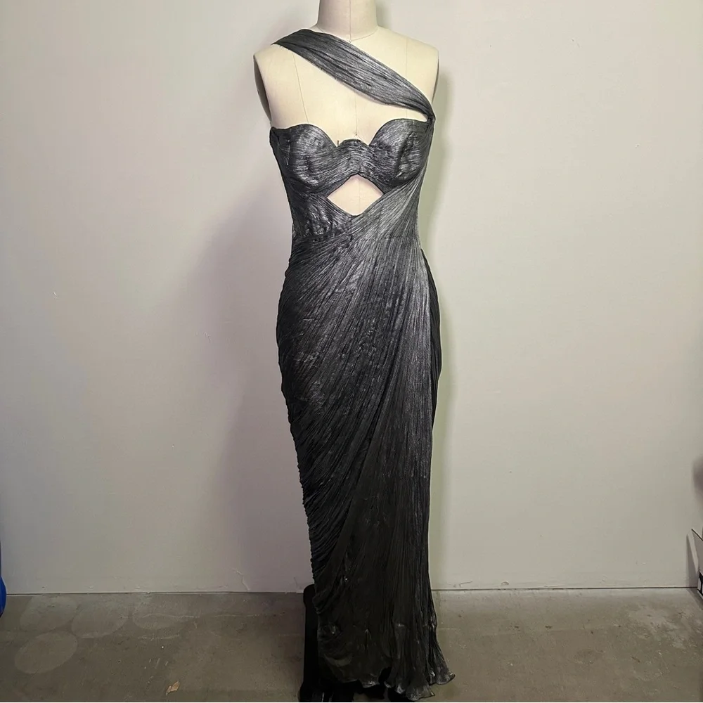 Maria Lucia Hohan Brooke Gown in Bosco - Picture 5 of 5